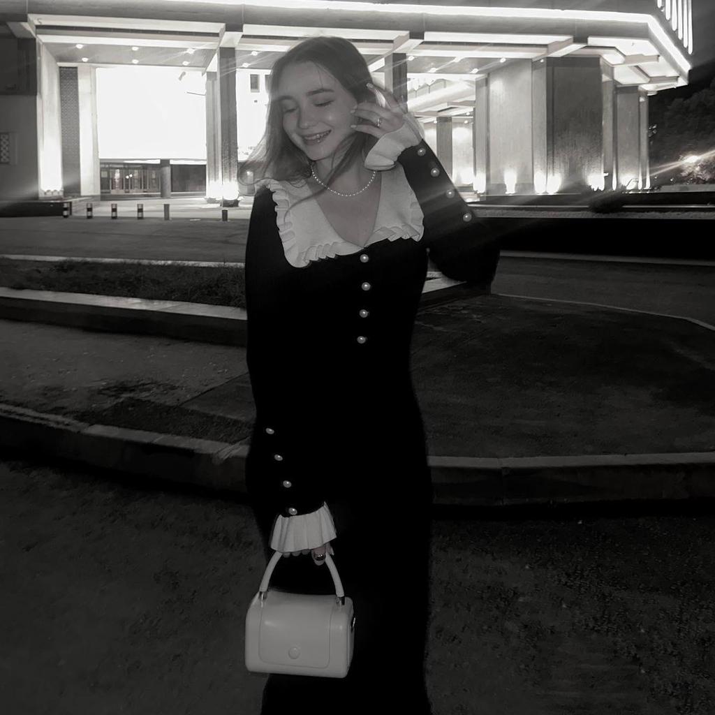 Elegant Ruffled Maxi Dresses For Women Autumn Winter Knitted Slim Long Dress Women's Vintage Dress Woman Retro Knitwear