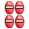 YSAG7 Car Door Lock Cover for SKODA Emblem Octavia Superb Kodiaq Fabia Rapid Spaceback Karoq Yeti Kamiq Metal Sticker Badge Decoration
