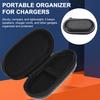 Жесткий дорожный чехол из этиленвинилацетата для Bluetooth-совместимой гарнитуры, противоударный, с сетчатым карманом, органайзер для зарядного кабеля