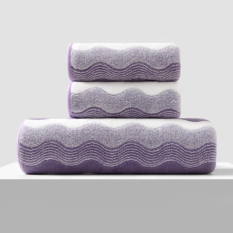 7A Antibacterial Coral Fleece Towel - Thick, Soft, Absorbent, Lint-Free, Quick-Drying for Home, Bath, and Face Use.