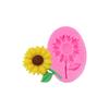 Sunflower Silicone Mold Flower Bee Cupcake Topper Fondant Mold  Tools Candy  Chocolate Gumpaste Mould