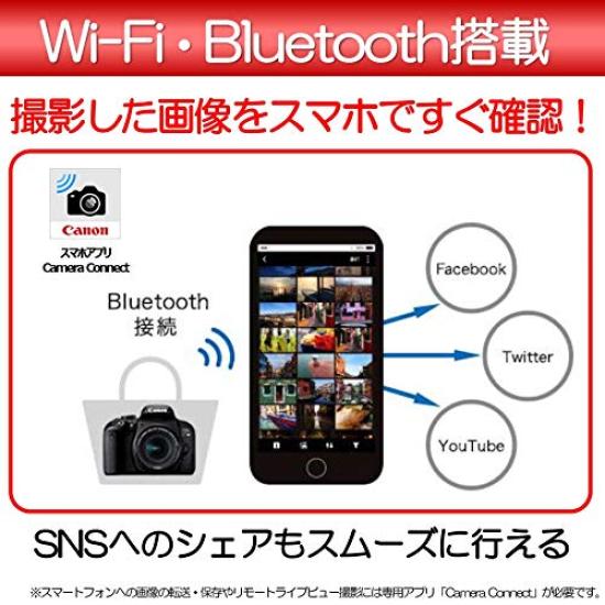 Canon Цифровая зеркальная камера EOS Kiss X9i с двойным зумом EOSKISSX9I-WKIT