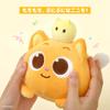 Плюшевая игрушка Pinkfong Ninimo, Оранжевая, Персонаж с большими глазами