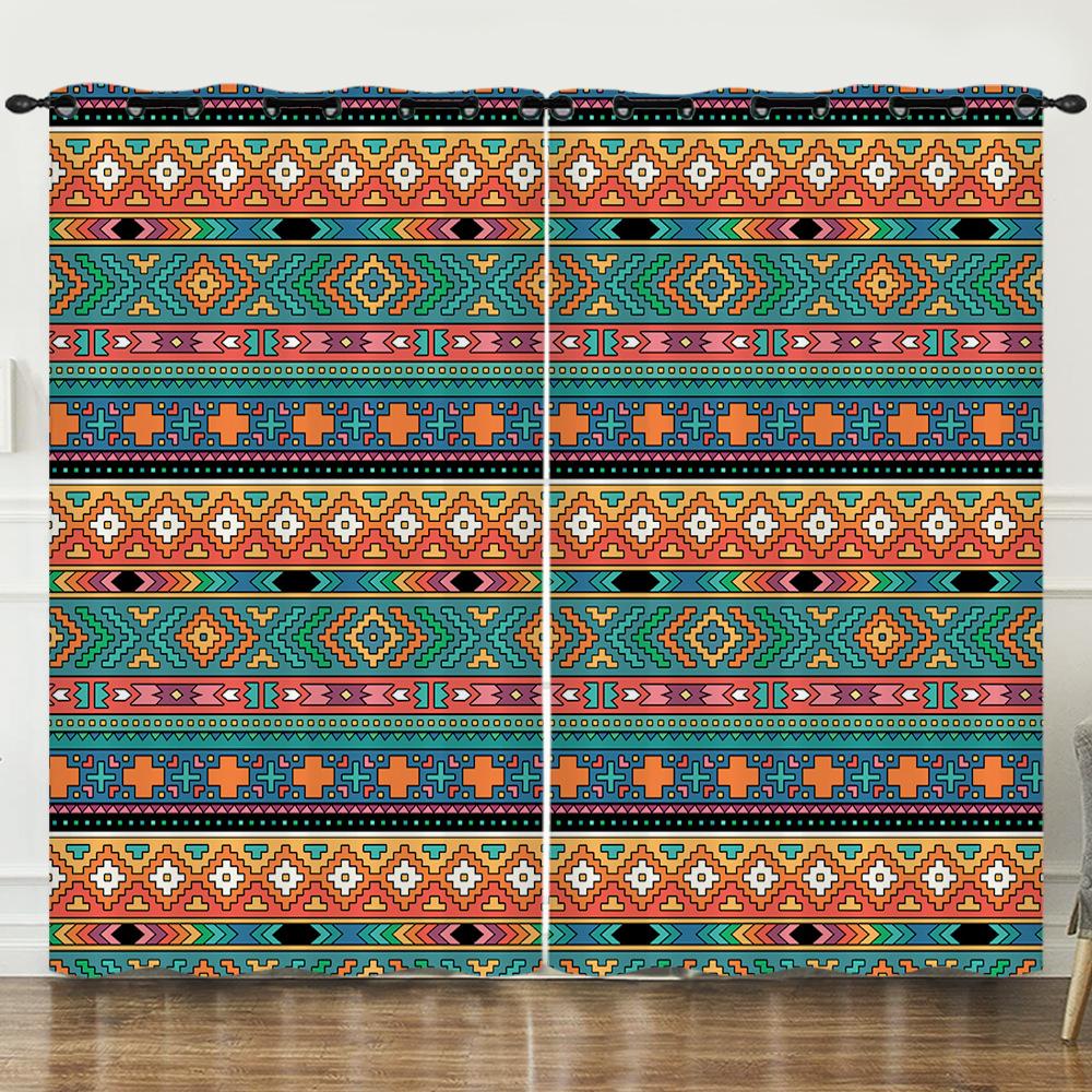 Серия 3D Fresh Printing Цифровая печать Штора Блэкаут и на люверсах