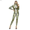 Adult Serpentine Cosplay Costume 3D Print Exercise Sexy Bodysuits Halloween Flexible Party Jumpsuit Fitness Outfit Romper Unisex