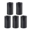 5pc AA To C Cell Battery Converter Shell, Easy Use C Size Battery Adapter Spacers Case for Household Office Devices
