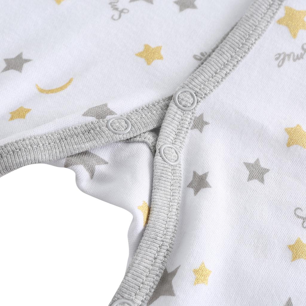 Yellow Stars Newborn Clothes Fashion Long Sleeve Romper Baby Boy Clothing Cotton Baby Bodysuits Jumpsuits