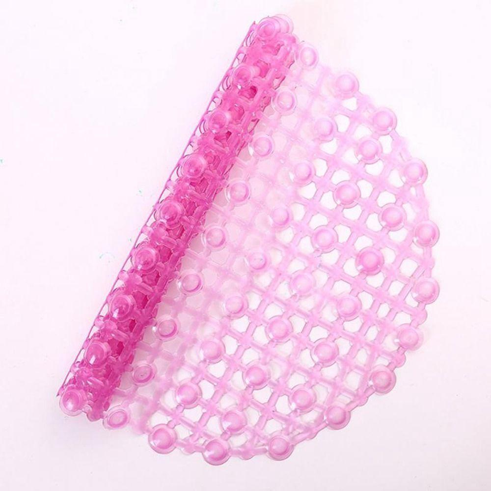 Safety Massage PVC Sucker Shower Floor Mat Bath Mat Anti-slip Mat Non-slip Rug