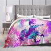Printed Blanket Fashion Digital Printed Flannel Blanket