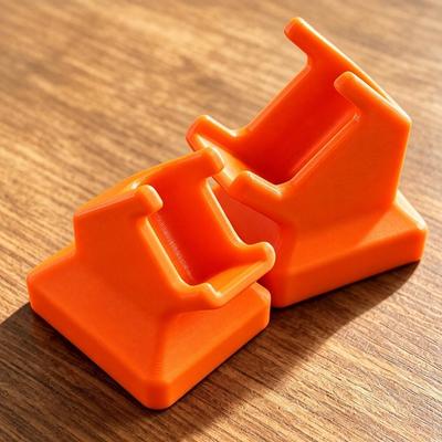 2Pcs Time-Saving Label Positioning Jig Plastic Material Label Applicator Stand For Craft Work