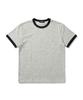 UNDEROFF Essential Standard Short Sleeve Ringer T-Shirt White