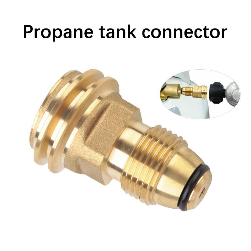 Outdoor Propane Inflation Connector Gas Stove Adapter Pol To Qcc1