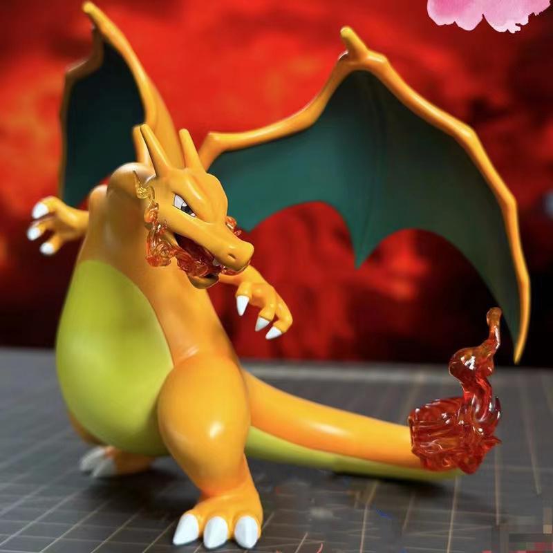 Pokemon Figure 11cm Dragonite Figure Pet Animal Genie Spitfire Charizard mega X Figurine Pvc Model Room Decora Toys Christmas