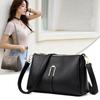 Solid Color Leather Shoulder Women'S Bag High Quality Layer Cowhide Fashion Mother Bag