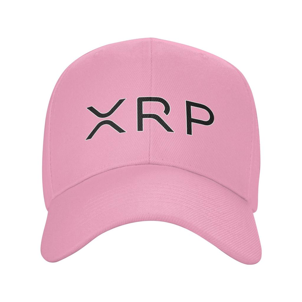XRP Ripple Crypto Currency Sun Baseball Cap Summer Female Male Custom Logo Trucker Hat Hot Sale Classic Sports Baseball Caps