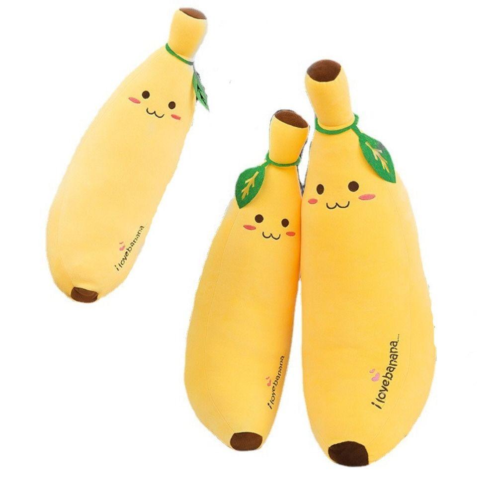 Stuffed Toys Plush Plants Fruit Plush Doll Banana Plush Toy Banana Stuffed Toys Fruit Plush Pillow