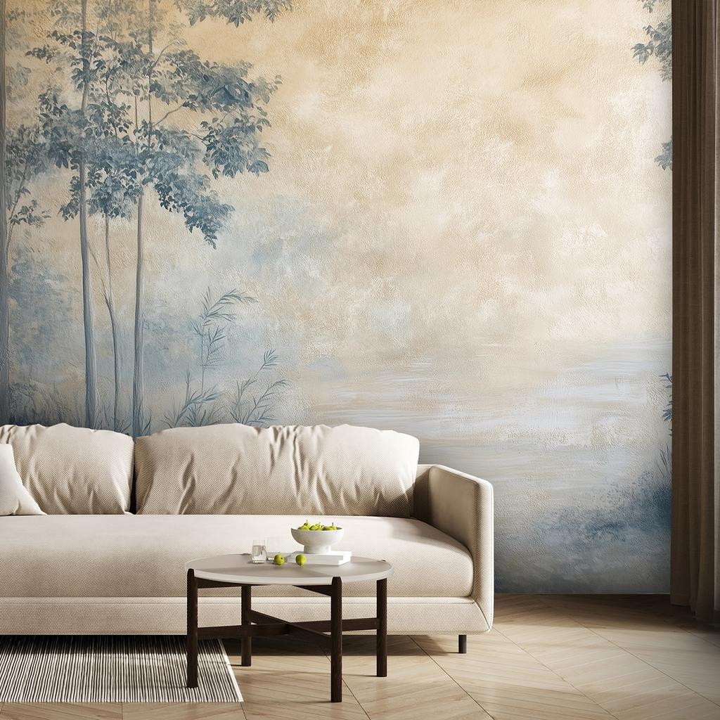 Обои Лес в тумане