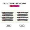 AABIG1 4PCS Carbon Fiber Car Motorcycle Wheel Rim Decorative Stickers for Mercedes Benz W204 W205 AMG E210 E211 E212 E213 E214 W222