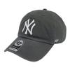 Brand 47 Cap Yankees Cleanup NY Logo CLEAN UP CAP MENS LADIES Hat Low Cap MLB NEW YORK YANKEES Charcoal Free Size '47 Men's Women's