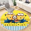 1pc Minions Office Round Area Rug, Under Office Chairs Bedroom Living Room Home Decor, Room Decoa1016181