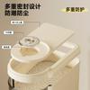 catty-packed rice bucket, food-grade sealed insect-proof and moisture-proof rice tank, kitchen press-out rice crevice-type transparent rice bucket box