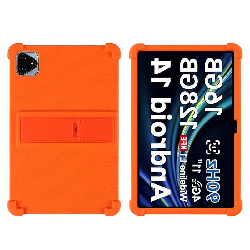 Мягкий силиконовый чехол для Funda для Alldocube iPlay 60 Pro (2024) Чехол для планшетного ПК 10,95" с подставкой и 4 противоударными подушками безопасности