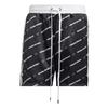 X Daniel Patrick Collaboration NWOT Comfortable Fashion All-Over Print Breathable Basketball Shorts Men Shorts Black GL0493