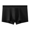 Men Boxer Underwear with U Convex Bag Design Breathable Mesh Fabric Panties Elastic Waistband Shorts Briefs