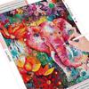 5D Diamond Painting Full Elephant Diamond Embroidery Full Display Animal Diamond Mosaic Picture