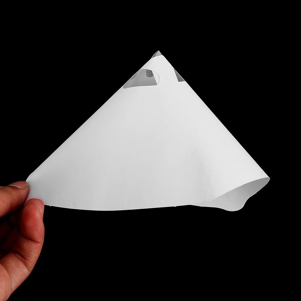 10Pcs/set 100 Mesh Conical  Straining Funnel Cup Paper Paint Strainer Filter Mesh