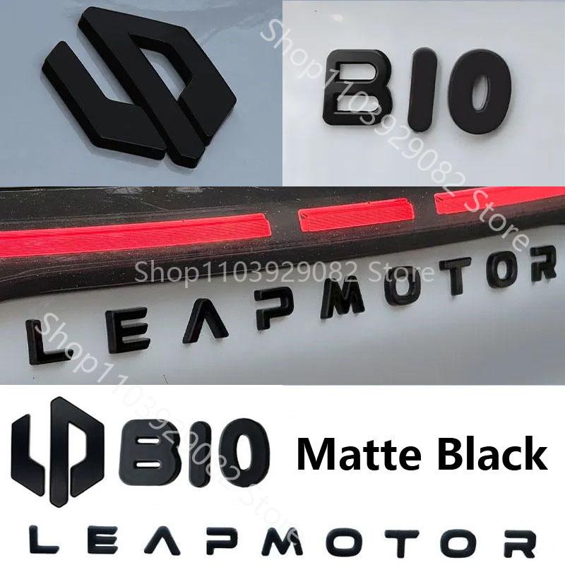 Dnprv2 Для Leapmotor B10 2025 2026 Логотип автомобиля Декор экстерьера автомобиля Передняя крышка Логотип автомобиля Задний логотип автомобиля Декоративные наклейки Аксессуары