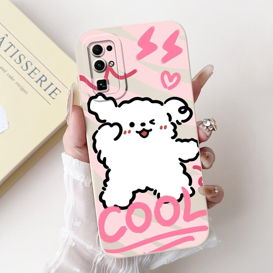 For Huawei Honor 30 Pro Case Honor30 Lite Lovely Cartoon Cover Shockproof Phone Case For Honor 30S Honor30 Pro Plus Fundas Coque