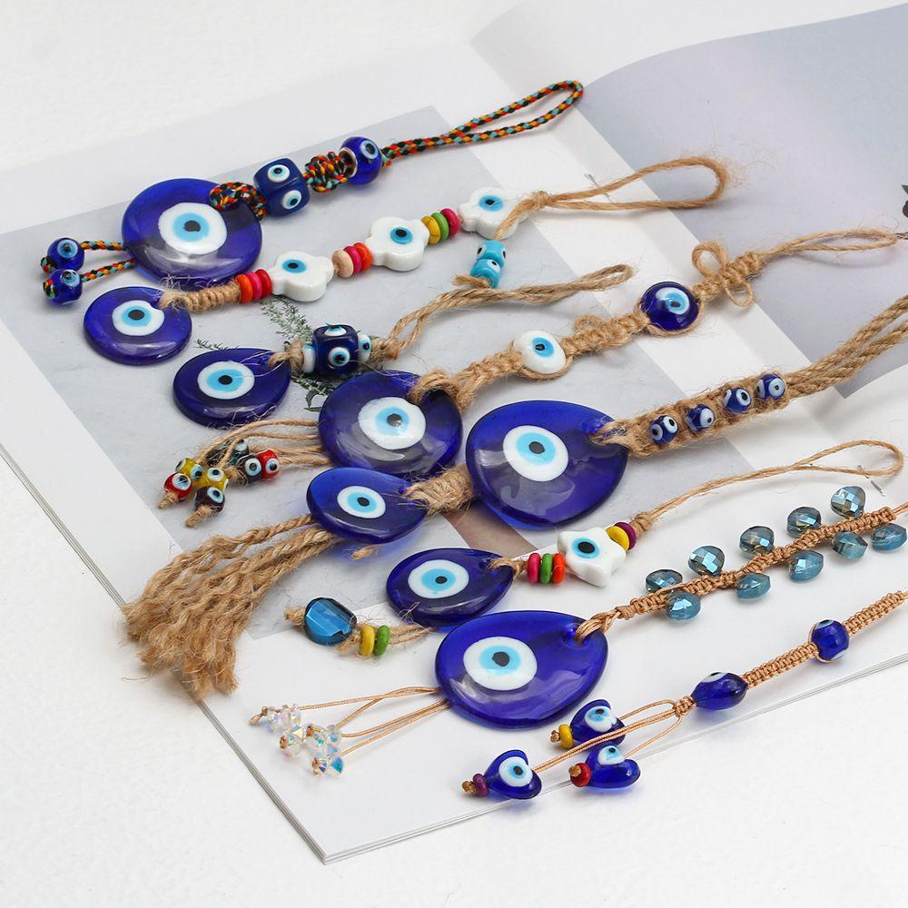 Bag Pendants Car Trinket Evil Eye keyring Wall Hanging Evil Eye Pendant Evil Eye Beads keychain