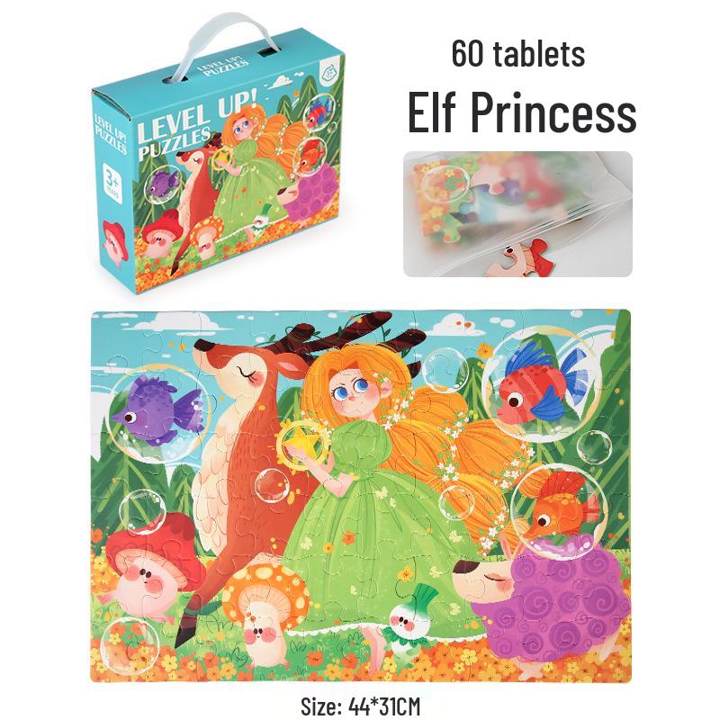 Magnetic Puzzle Set - Educational Toy for Children Aged 2-6