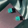 Новые женские серьги INS Style Simple Low key Luxury Personality Earrings Hot Paraiba Earrings