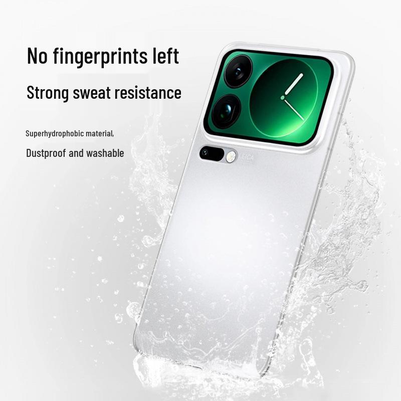 Ультратонкий полупрозрачный противоударный чехол для телефона Xiaomi 17 Pro Max