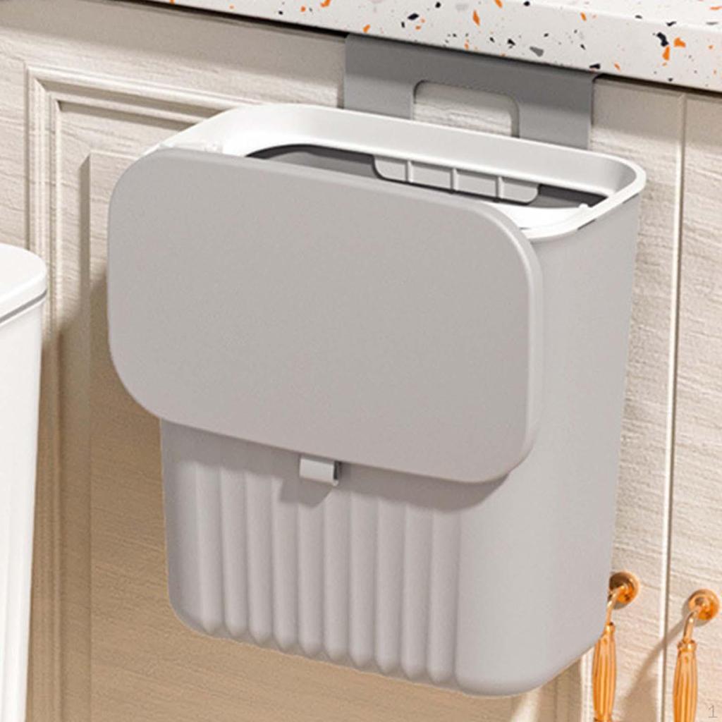 Контейнер для компоста, подвесной мусорный бак с крышкой, дверца кухонного шкафа под раковиной, настенный мусорный бак