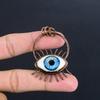 Подвеска Глаз Фатимы, Медная гальванопластика, Ювелирные изделия из драгоценных камней, Подвеска ручной работы, На День матери