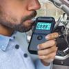 Алкотестер для алкоголя ЖК-дисплей Карманный алкотестер Профессиональный алкотестер Легкий тестер алкоголя в выдыхаемом воздухе Домашний