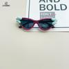 Cute Cartoon Children'S Sunglasses Diy Baby Fashion Sunscreen Concave Shape Boys And Girls Sunscreen Sunglasses Glasses