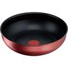 Tefal Stir-Fry Pot with Removable Handle, 26cm Deep Wok, IH, Compatible with Gas Fires, Free of Harmful Substances Such As PFOA, "Ingenio Neo IH Rouge