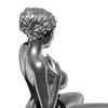 Nude Women Figurine Modern Kneeling Female Statue Model Elegant Body Sculpture Ornament Toy Home Office Desktop Aesthetic Decoration Birthday Gift