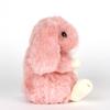 Плюшевая игрушка кролик Розовый вислоухий S