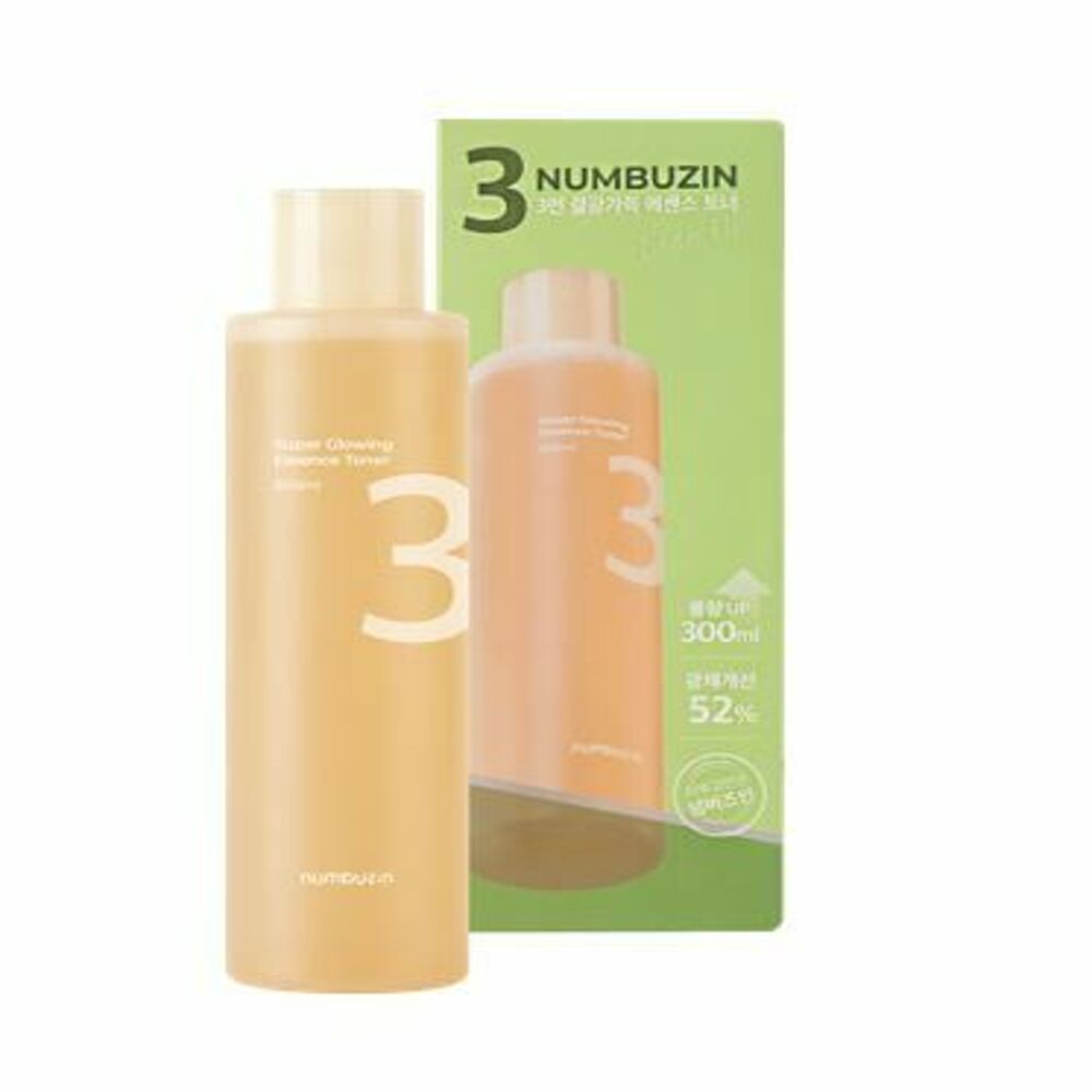 NUMBUZIN Нет. 3 тонера Super Glowing Essence, большая упаковка по 300 мл