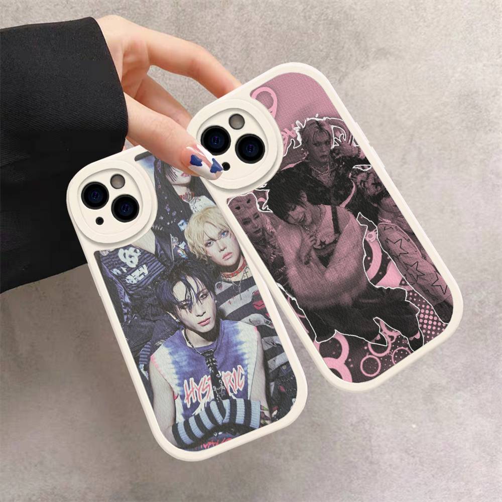 Чехол для телефона Kpop группы XLov из твердой кожи для iPhone 14 13 16 Mini 15 14 11 12 Pro Max Plus Fundas