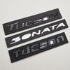rlapg3 3D ABS SONATA TUCSON Styling Car Logo Letter Decal Tail Rear Trunk Emblem Badge Sticker For Hyundai Auto Decoration Accessories