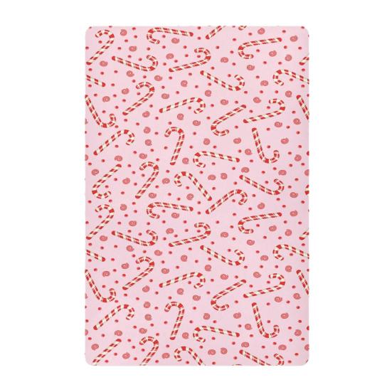 Рождественская простыня на матрас для детской кроватки Дед Мороз Рождественский носок Натяжная простыня для детской кроватки Чехол на матрас для детской кроватки с рождественской елкой для мальчиков и девочек Декор для детской кроватки