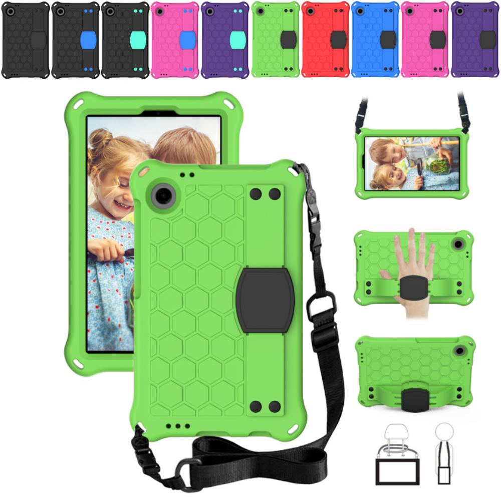 For Blackview tab 60 8.7 inch Kids Safe Case Shockproof EVA Tablet Cover Stand Shell Funda with Shoulder Strap