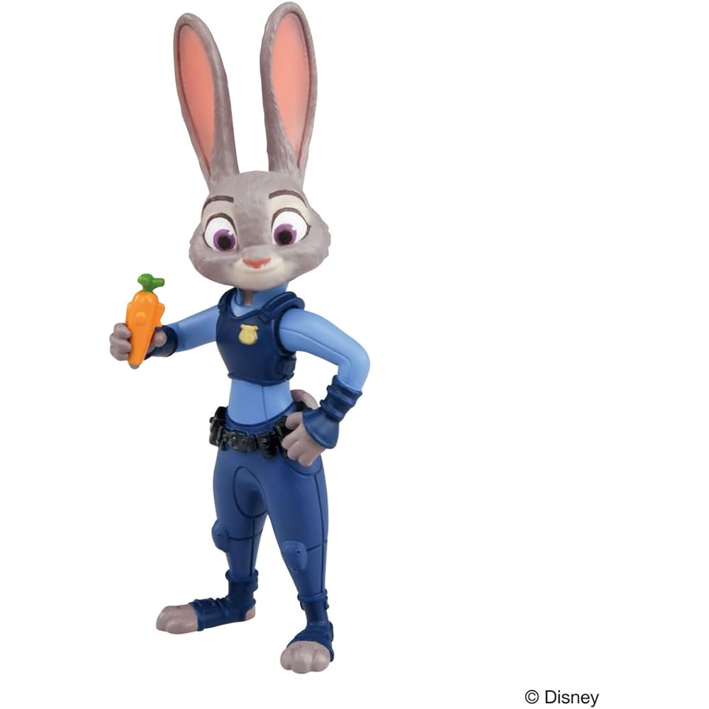 Takara Tomy Ania Zootopia Judy Hopps Toy for Ages 3 and Up