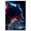Dark Fantasy Magic Wild Animal Prints Poster Canvas Painting Hd Modern Wall Art Pictures For Living Room Bedroom Home Decoration